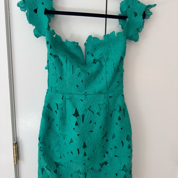 Saylor x Free People Dahlia Dress in Teal Size Small - Picture 2 of 12
